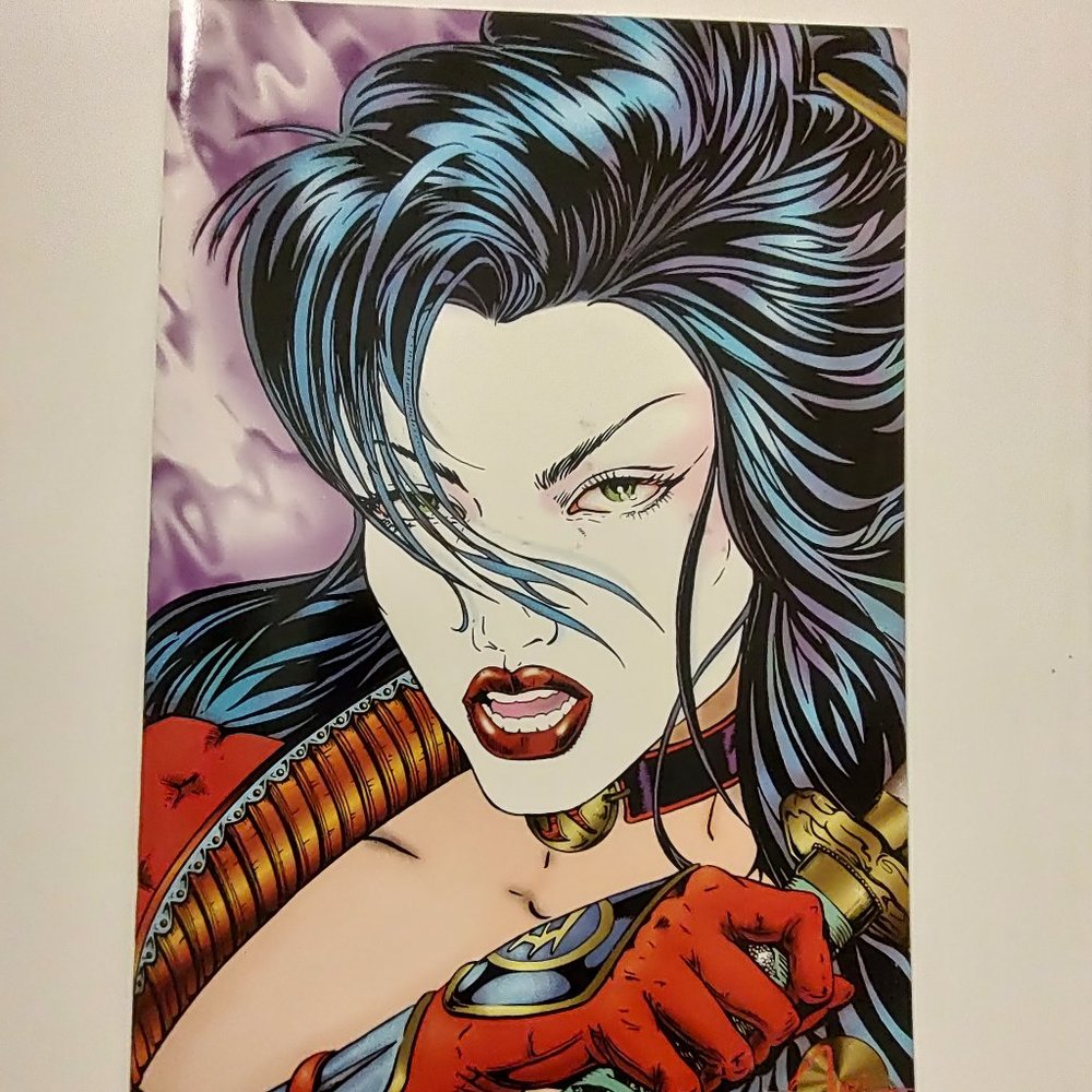SHI:THE WAY OF THE WARRIOR#2 COMMEMORATIVE EDITION VIRGIN COVER LIMITED TO 3000